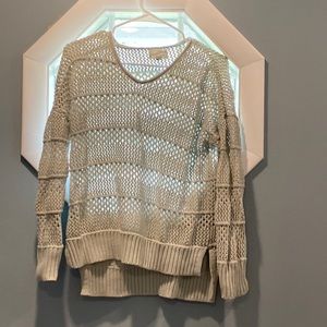 Universal threads knit sweater. Size medium. Color pale green.